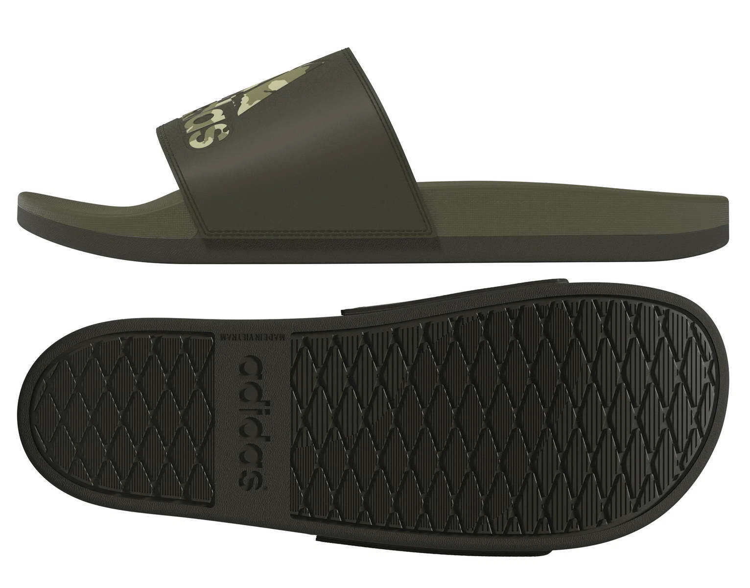 Adidas ADILETTE COMFORT verde bagno sauna pantofole pantofole IF1927 sandali