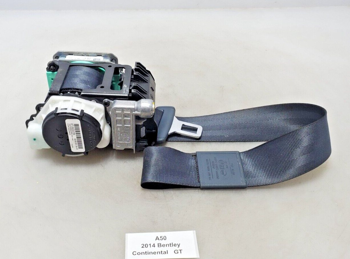 ✅ 12-18 OEM Bentley Continental GT Front Passenger Seat Belt Seatbelt Retractor