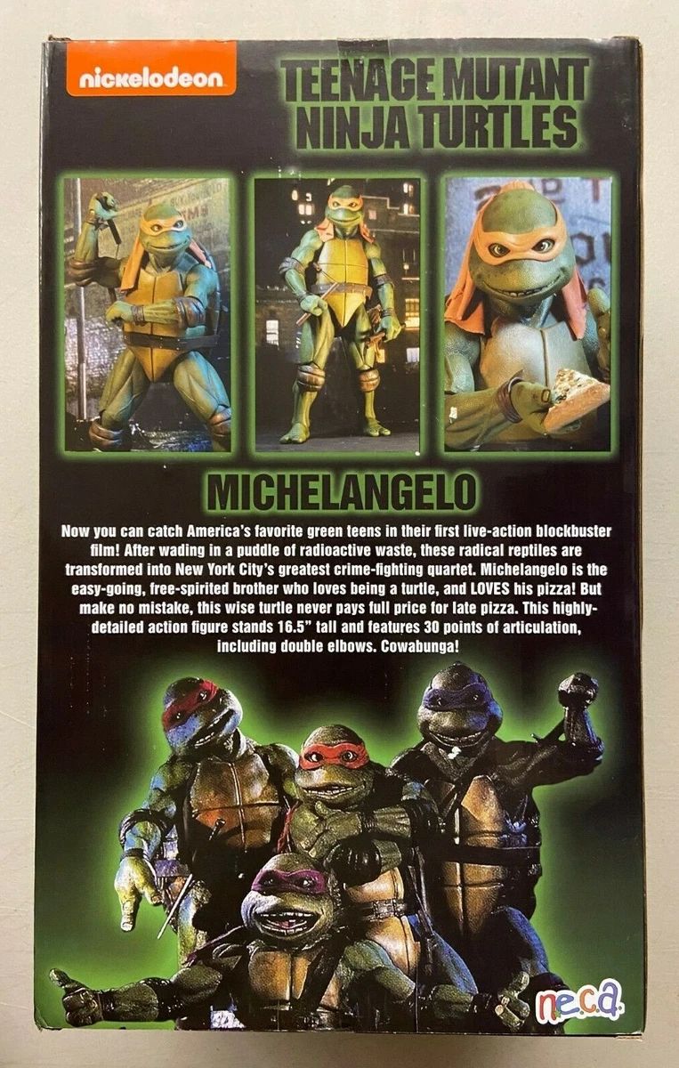 Teenage Mutant Ninja Turtles Movie 1990 Michelangelo 1:4 Scale Action Figure