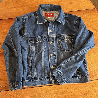 sullen購入 wrangler hero vintage jacket Vintage Denim Jacket Wrangler Hero Button Up Western Trucker Size