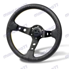 Universal 13'' Black Deep Dish Car Racing Drift Race Sport Vertex Steering Wheel