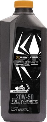 REKLUSE RACING Primary Full Syn V Twin Oil 20w50 1l RMS-1099003