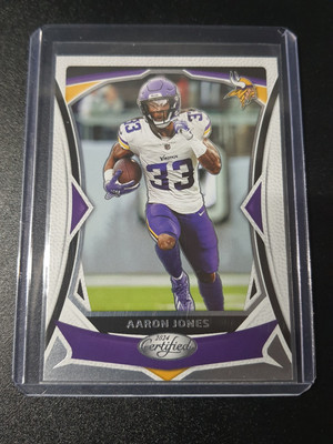 Aaron Jones - Certified Football 2024 - Minnesota Vikings 