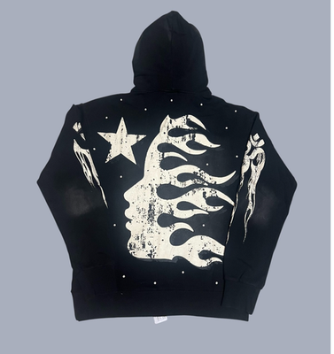 Hellstar パーカー　黒 Lサイズ Black Hellstar Hoodie (Multiple sizes, same day shipping) | eBay