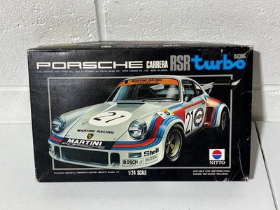 Nitto 565 Vintage 1/24 Porsche Martini 911 930 Carrera RSR Turbo Model Kit USA