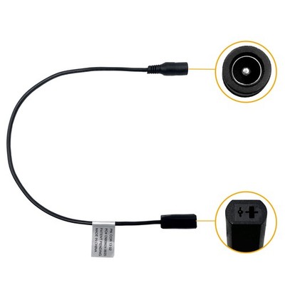 Conversion Cable Barrel Male Connector to 2 Pin Female Connector Model COR 13 02