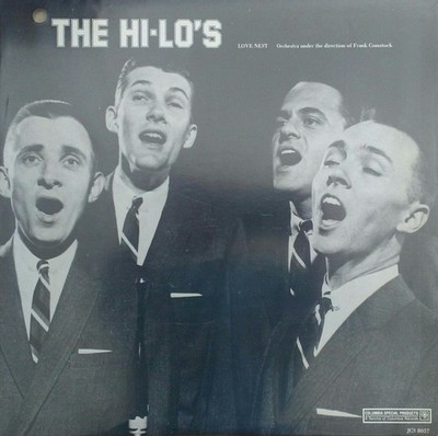 The Hi-Lo's With Frank Comstock And His Orchestra - Love Nest (LP, RE)
