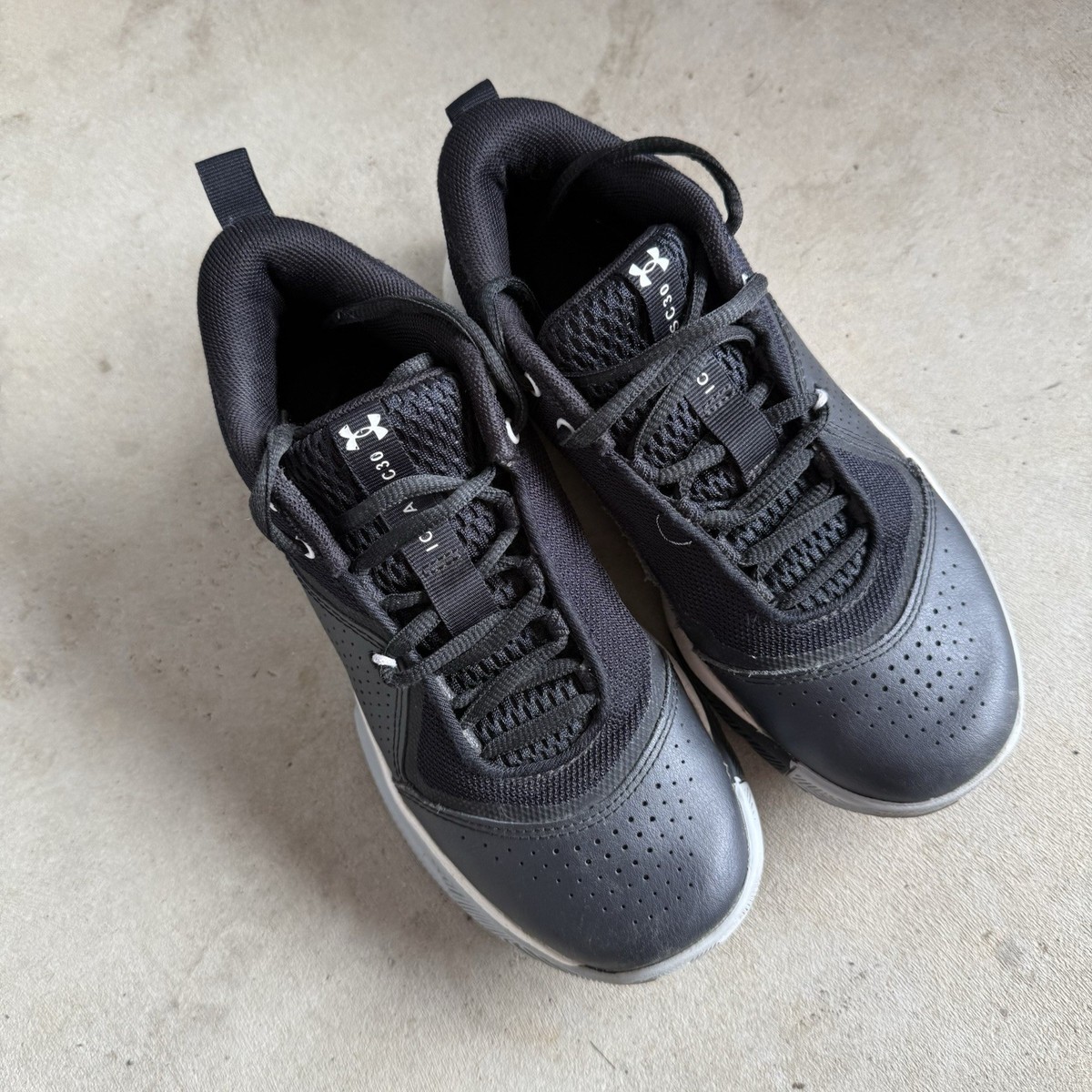 Under Armour Steph Curry 3Zero 4 Black Basketball Shoes 