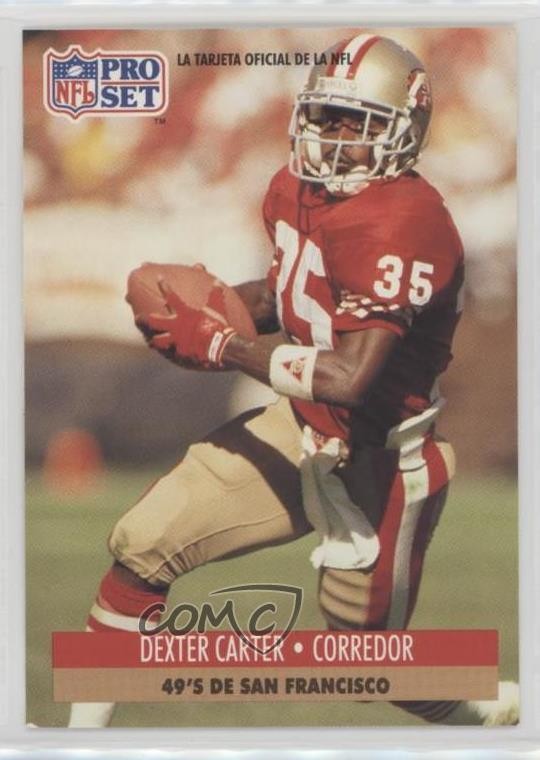 1991 Pro Set Spanish Dexter Carter #217 0il7