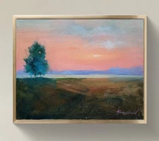 Original Impressionist Painting on 14x11 inch Canvas - Signed by the Artist