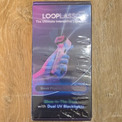 Loop Labs Loop Lasso Nano Interactive Light Toy Dual UV Blacklights