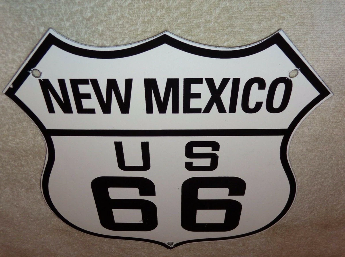 Route 66 Sign In Original Advertising Signs (1930-1969) for sale
