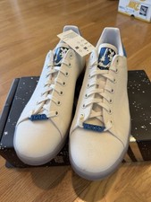 adidas Originals Star Wars Stan Smith Luke Skywalker Men's White Blue Sneaker