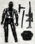 1997 Snake Eyes (Commando Team set) - 100% complete (Hasbro GI Joe figure)
