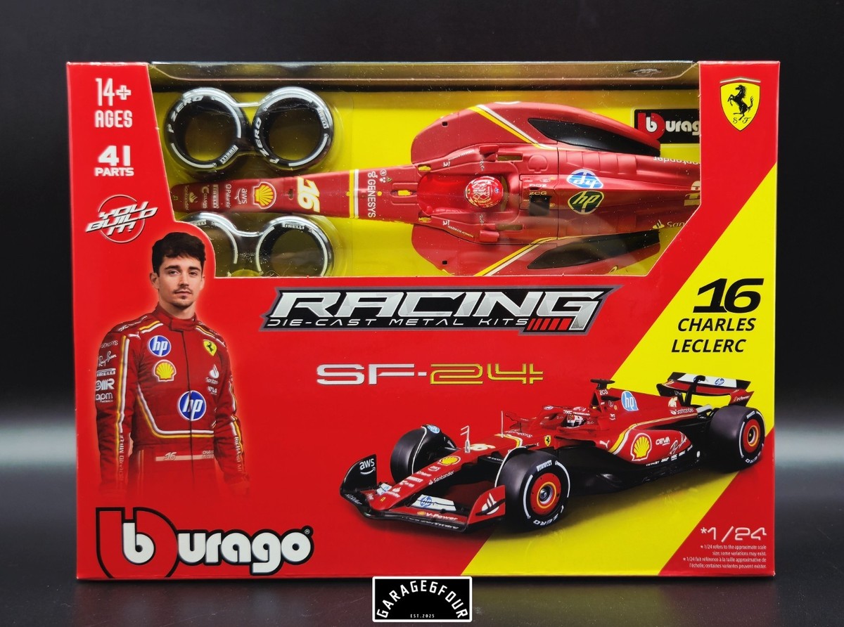 NEW 2026! Bburago x F1 | Racing Diecast Metal Kits | Ferrari SF-24