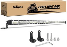 Nilight Slim Led Light Bar 40 Inch 104led Single Row Spot Flood Combo Fog Lights