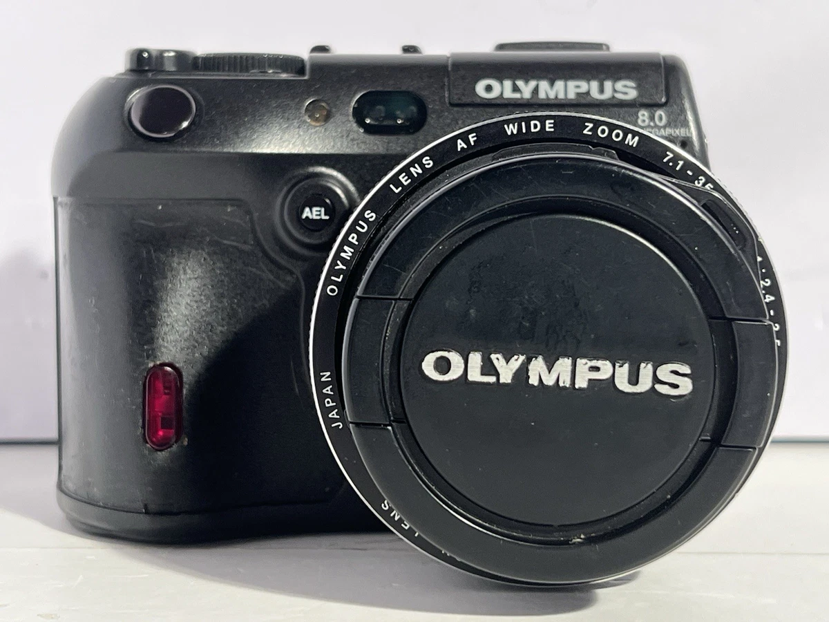 Olympus CAMEDIA C-8080 Wide Zoom 8.0MP Digital Camera - Black for