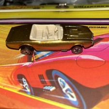 HOT WHEELS VINTAGE ORIGINAL REDLINE 1968 CUSTOM FIREBIRD HK GOLD Nice!