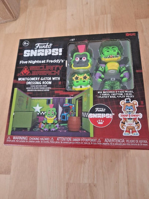 5 nights at Freddy's Security Breach Montomery Gator With Dressing room. New.