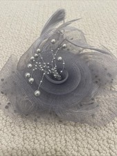 Wespo New Fascinator Headband Elegant Clip Wedding Cocktail Hat Kentucky Derby