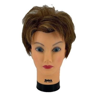 Burmax Cosmetology Practice Head Debra Mannequin Human Hair Styling Training