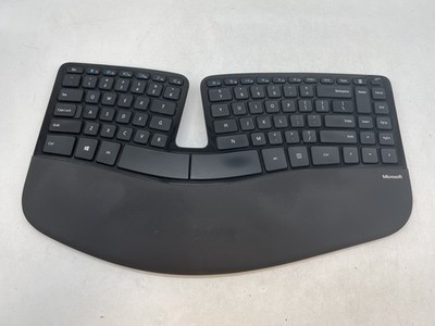 Microsoft Sculpt Keyboard Model 1559 Black NO RECEIVER FREE S/H
