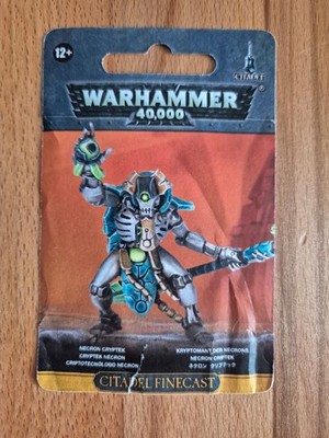 Warhammer 40k  Necron Cryptek / Kryptomant  - Finecast  Bemalt