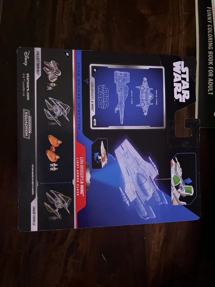 Star Wars Rebels Micro Galaxy Squadron #0195 Ezra Bridger's A-Wing Jazwares 2025 - Image 2 of 4