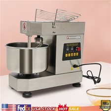 750W Commercial Spiral Dough Mixer 10L Electric Pizzeria Dough Kneading Machine