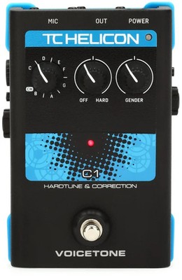 TC-Helicon VoiceTone C1 Hardtune and Pitch Correction Pedal