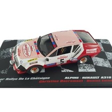 Alpine Renault A310 1800 Dacremont Rally Chataigne 1976 1:43 Altaya Diecast