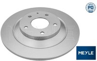 2X Bremsscheibe Meyle 35-155230017/PD 2 Bremsscheiben Hinterachse Hinten