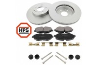Bremsensatz Scheibenbremse Mapco 47005HPS FüR Mercedes Vito Bus W639 Mixto Viano