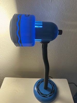 Crayola art themed Blue & Black gooseneck Desk Lamp