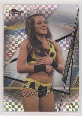 2020 Topps Finest WWE X-Fractor Kacy Catanzaro #83 a2v