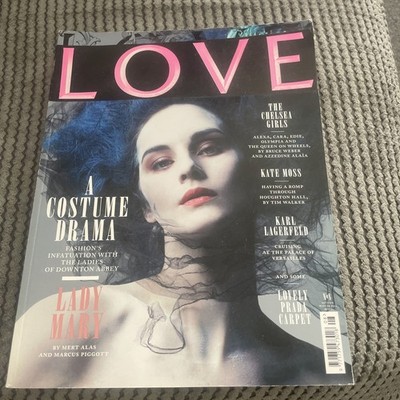 LOVE Magazine No 8 Autumn/Winter 2012 Michelle Dockery Cover