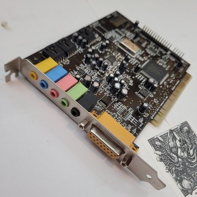 Creative Labs Sound Card CT4830 Sound Blaster Live! PCI Vintage Retro Audio