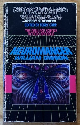 Neuromancer by William Gibson - VG vintage 1984 Ace sci-fi PBO RARE 1st Printing