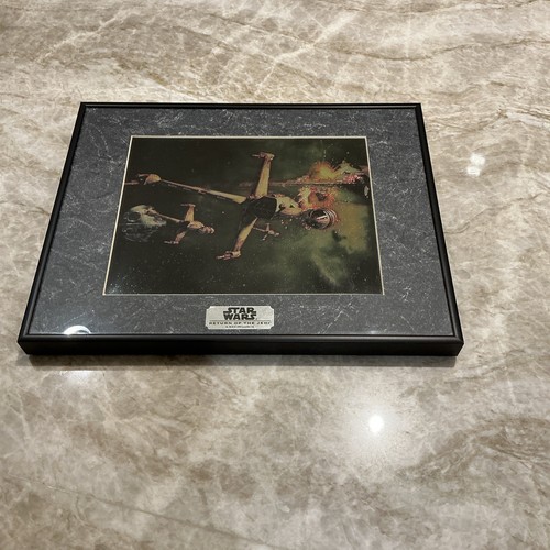 Star Wars Return-the Jedi B-Wing Special Collectors Ed Chrome Print 1993 11X14 - Bild 1 von 4
