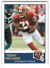 Trent Williams 2019 Score FOOTBALL #200 Washington Redskins