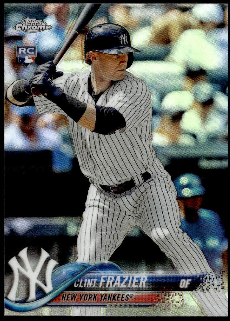 2018 Topps Chrome #148 Clint Frazier Refractor Rookie E1