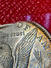 1886 o Morgan Dollar- Obverse Pristine toned, reverse Vam r top reed  clashed — photo 5