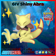 ✨ Shiny Abra 6IV ✨ Pokemon Sword & Shield 🚀 Fast 🚀