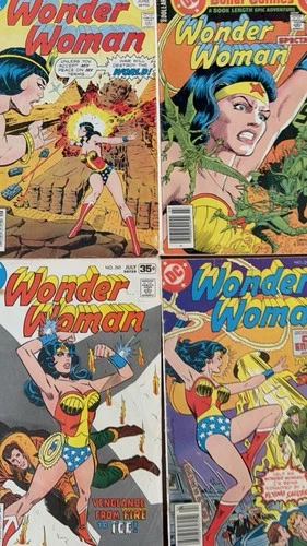Vintage Dc Comics Wonder Woman Comic Books 1970s 30725 32169