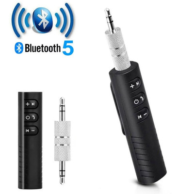 KFZ Bluetooth Audio Adapter Empfänger 3.5mm AUX Freisprecheinrichtung USB Kabel