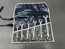 L Vintage Armstrong 29-332 6pc Sae Chrome Wrench Set 38-34 - Mint - Usa L Vintage Armstrong 29-332 6pc Sae Chrome Wrench Set 38-34 - Mint - Usa