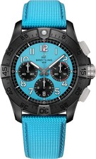 Breitling Avenger B01 44mm Night Mission Blue Dial Men's Watch SB0146101L1X1