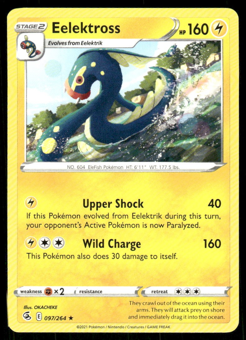 Eelektross 097/264 - Fusion Strike - Rare NM