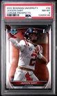 2022 Bowman University Chrome - Jaxson Dart #94 (RC) 1st Bowman PSA 8 📈📈📈