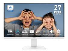 MSI PRO MP273QW E2 27" Flat Business Monitor  QHD 2560 x 1440 at 100Hz 1ms